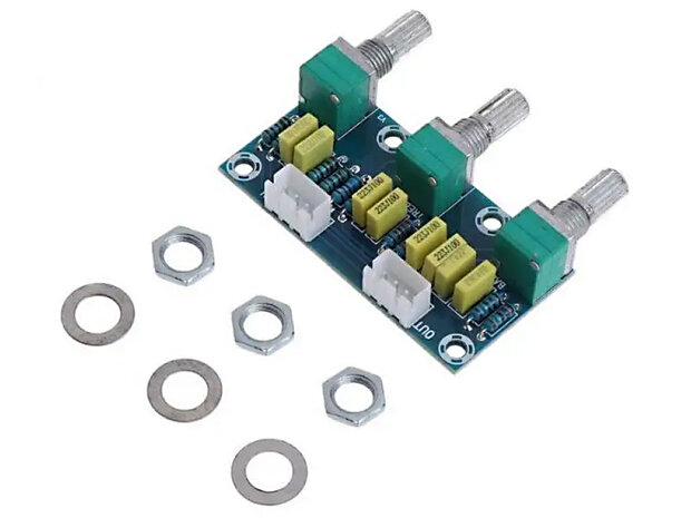 Orchid Audio Stereo 2-kanaals Volume / Bass / Trebble Passieve Inbouw Toonregelaar