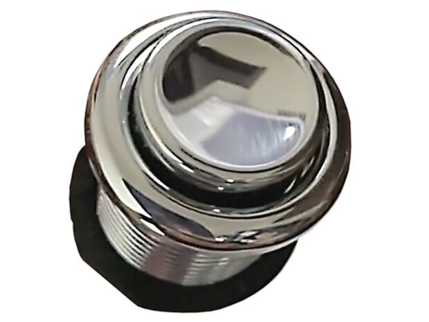 Concave Classic Arcade Drukknop Chroom  