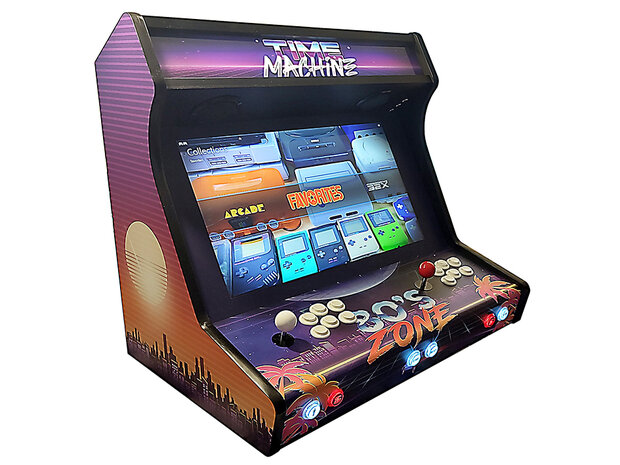 Premium Custom 'Time Machine' UWBE 2-player Arcade Bartop Cabinet 