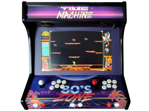 Premium Custom 'Time Machine' UWBE 2-player Arcade Bartop Cabinet 