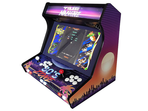 Premium Custom 'Time Machine' UWBE 2-player Arcade Bartop Cabinet 