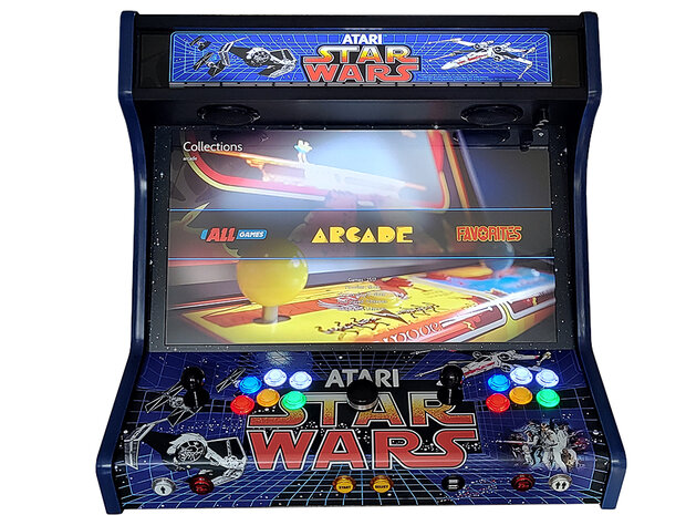 Premium Custom 'Star Wars V1' UWBE 2-player Arcade Bartop Cabinet 