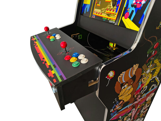 2-Player Almighty Arcadekast Multicade Black