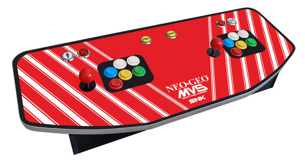 XL Arcadebox Controlepaneel Sticker 'NEO-GEO' Zijdeglans Gelamineerd met UV Filter