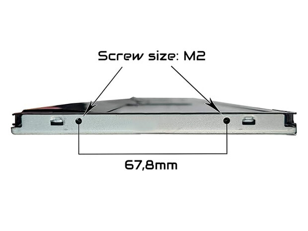 24" Actieve Arcade Marquee LCD Display &ndash; 1920x360p (HDMI, 613x132mm)