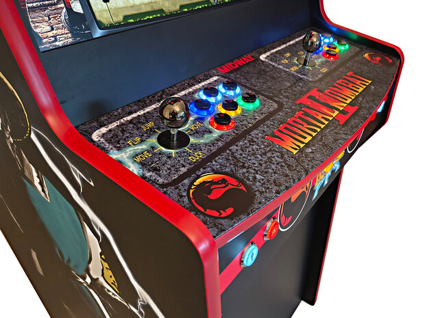 Almighty 'Mortal Kombat II' Arcadekast &ndash; Premium 2-Player Full-Size Arcade Machine