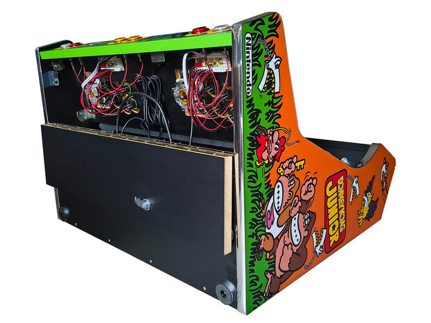 27" Premium UWBE Arcade Bartop 'Donkey Kong Jr' met Multi Platform Gaming System 
