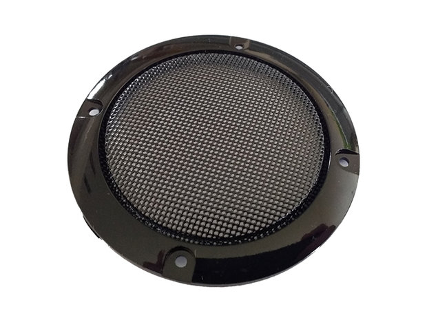  3 "schwarz glänzendes Lautsprechergitter für 2,5-3,3-Zoll-Lautsprecher