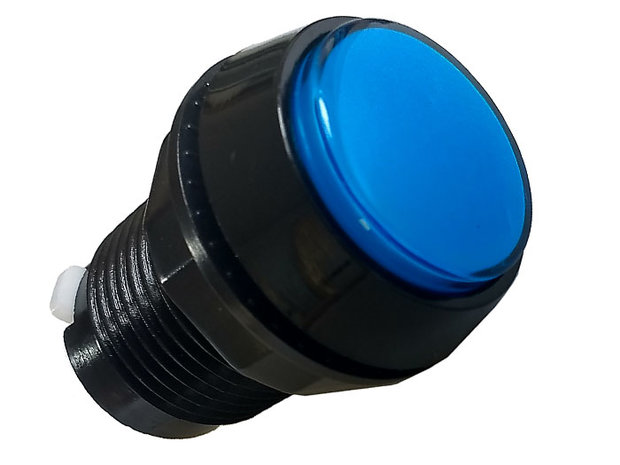 Hochkarätiger LED-Arcade-Taster Blau 