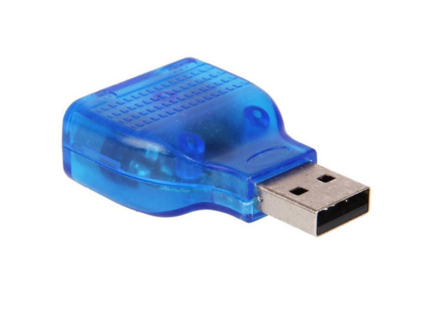 PS/2 Naar USB Converter voor Led Trackball, Philips Virtual Pinball PCA70PD etc. 