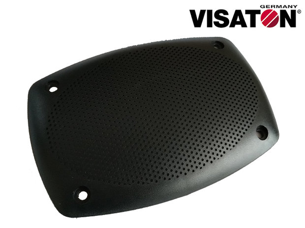  Visaton Retro Style Lautsprechergitter für ovale 4x6 "- und Round 4" -Lautsprecher