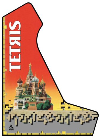  Arcade Bartop Vinyl-Aufkleber-Set 'Tetris'