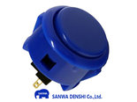 Sanwa-OBSF-30-Snap-In-Arcade-Push-Button-Royal-Blue
