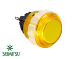 Seimitsu-24mm-PS-14-DN-K-Lichtdoorlatende-Drukknop-Geel