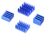 Raspberry-Pi-4-B-Aluminium-Koellichaam-Heatsinks-Set-van-4-stuks--Blauw-geanodiseerd