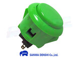 Sanwa-Denshi-OBSF-24-Snap-In-Arcade-Push-Button-Green