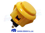 Sanwa-Denshi-OBSF-24-Snap-In-Arcade-Push-Button-Yellow