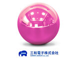 Sanwa-LB-35-Joystick-Balltop-Lever-Chrome-Pink