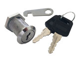 Recessed-Key-Allike-Cam-Cylinder-Lock-25x18mm-Low-Mount-Chrome-+-2-Keys