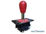 Ultimarc-Mag-Stik-Plus-Pull-to-Switch-4-8-way-Arcade-Joystick-Rood