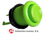 IL-PSL-H-Concave-Classic-Arcade-Push-Button-Vert-Clair