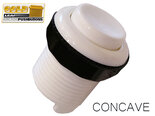 HQ-Super-Silent-Concave-Classic-Gold-Leaf-Arcade-Drukknop-Wit