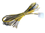 Daisy-Chain-Molex-Doorluskabel-voor-5V-Verlichte-Drukknoppen-met-32x-28mm-Kabelschoentjes