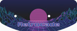 XL-Arcadebox-Controlepaneel-Sticker-Retrocade-Zijdeglans-Gelamineerd-met-UV-Filter