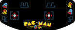 XL-Arcadebox-Controlepaneel-Sticker-Pac-Man-Zijdeglans-Gelamineerd-met-UV-Filter