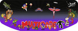 XL-Arcadebox-Controlepaneel-Sticker-Multicade-Paars-Zijdeglans-Gelamineerd-met-UV-Filter