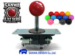 Sanwa-JLX2-TP-8YT-Balltop-Arcade-Joystick-(Nieuwste-versie)