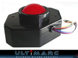 Ultimarc-U-Trak-Fire-Ball-Red-Arcade-Trackball-Inclusief-USB-Interface