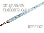 1m-Starrer-LED-Streifen-aus-Aluminium-12V-SMD5730-Weiß-3000K-72-Leds