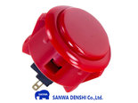 Sanwa-Denshi-OBSF-30-Snap-In-Arcade-Push-Button-Red