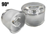 Waterbestendige-90-Graden-Helder-PMMA-1W-3W-5W-High-Power-Led-Lens-Kap-Reflector